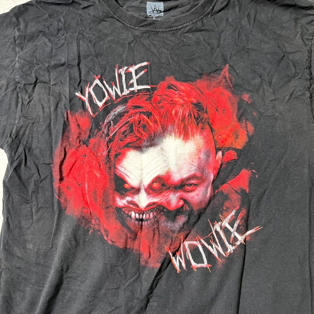 WWE Authentic Bray Wyatt T Shirt Women Large Black Yowie Wowie Let Me In Graphic - Picture 3 of 7